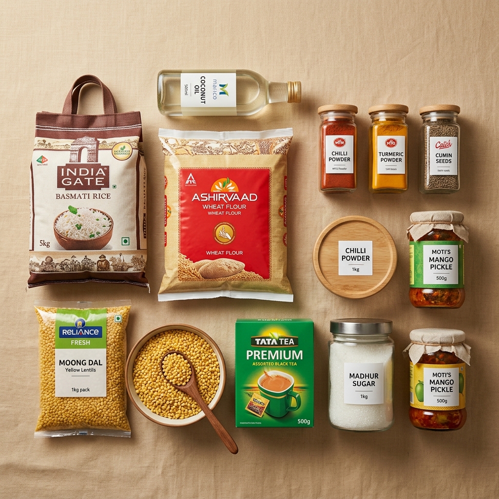 Daily grocery essentials